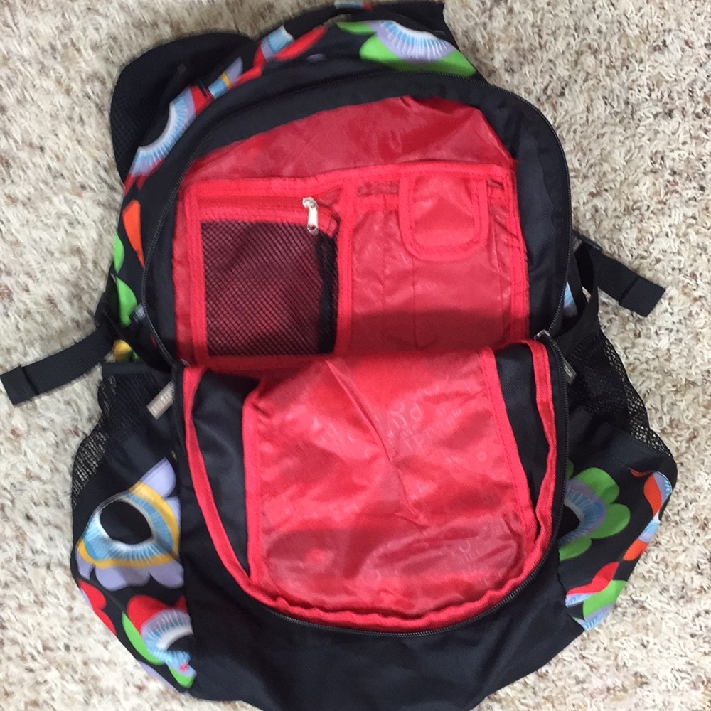 Flower Pattern Oversized Backpack - image 4